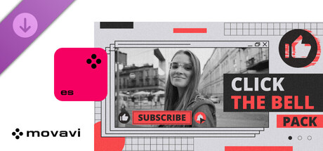 Movavi Video Editor 2026 - Click The Bell Pack banner image