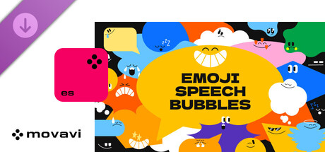 Movavi Video Suite 2026 Steam Edition - Emoji Speech Bubbles Pack Banner