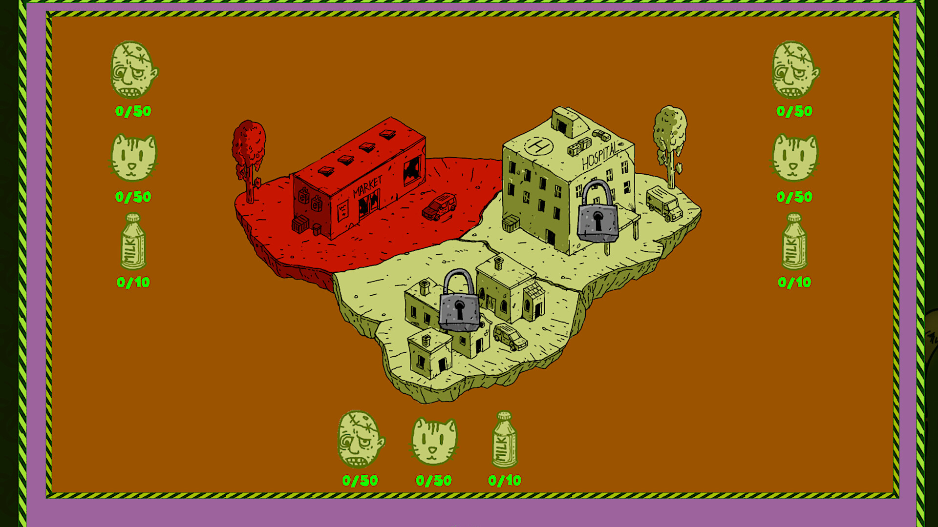 Hidden Cats vs Zombies screenshot #3