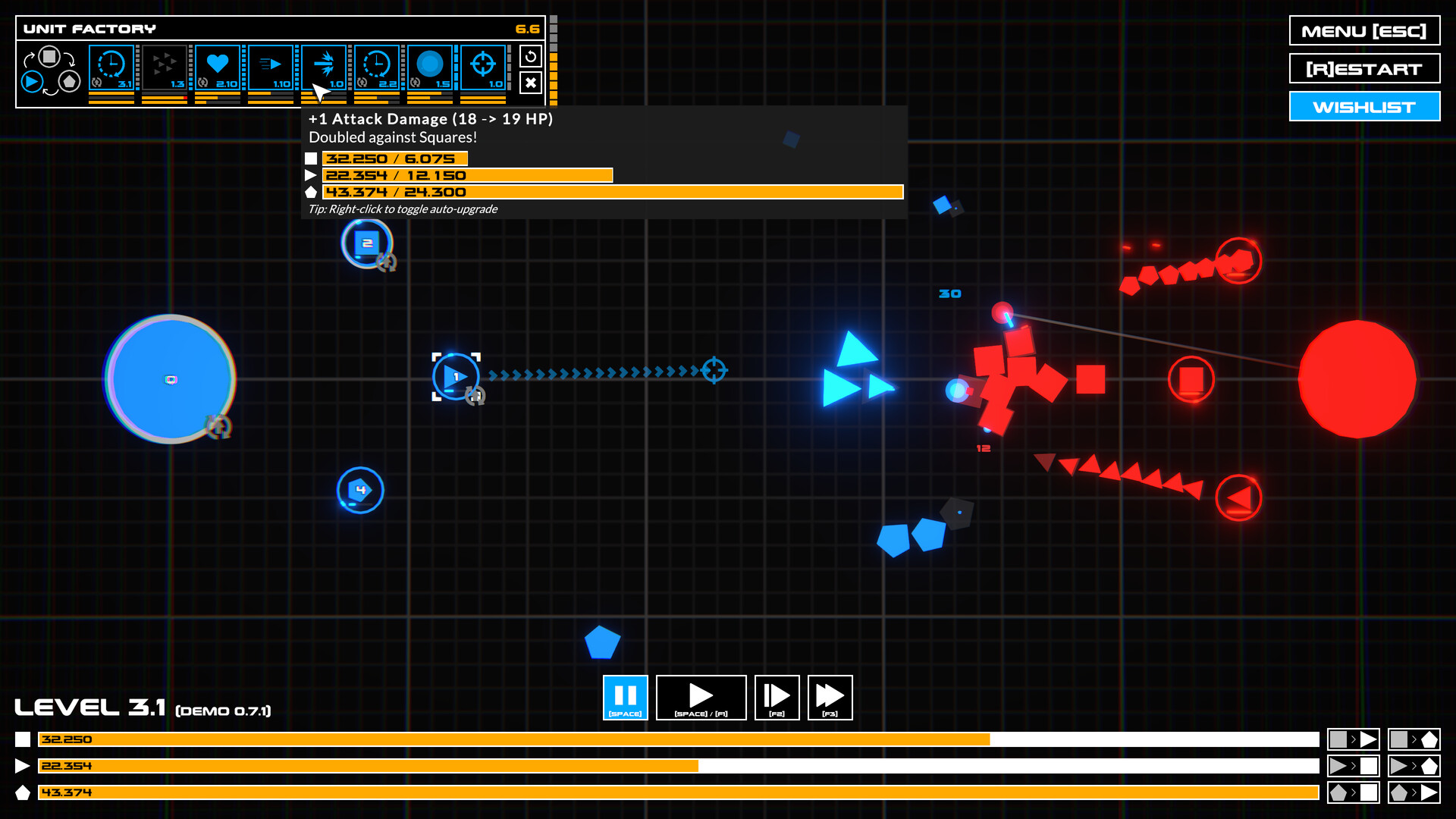Endless Escalation Demo screenshot 1