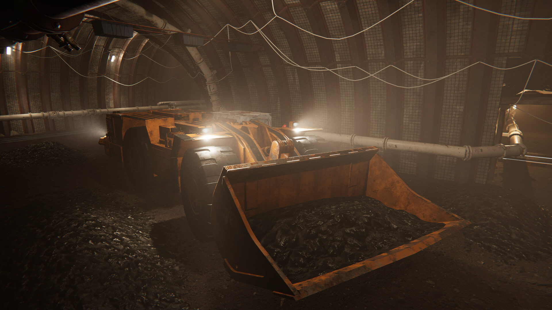 BERGWERK A Mining Sim 地上の採掘施設