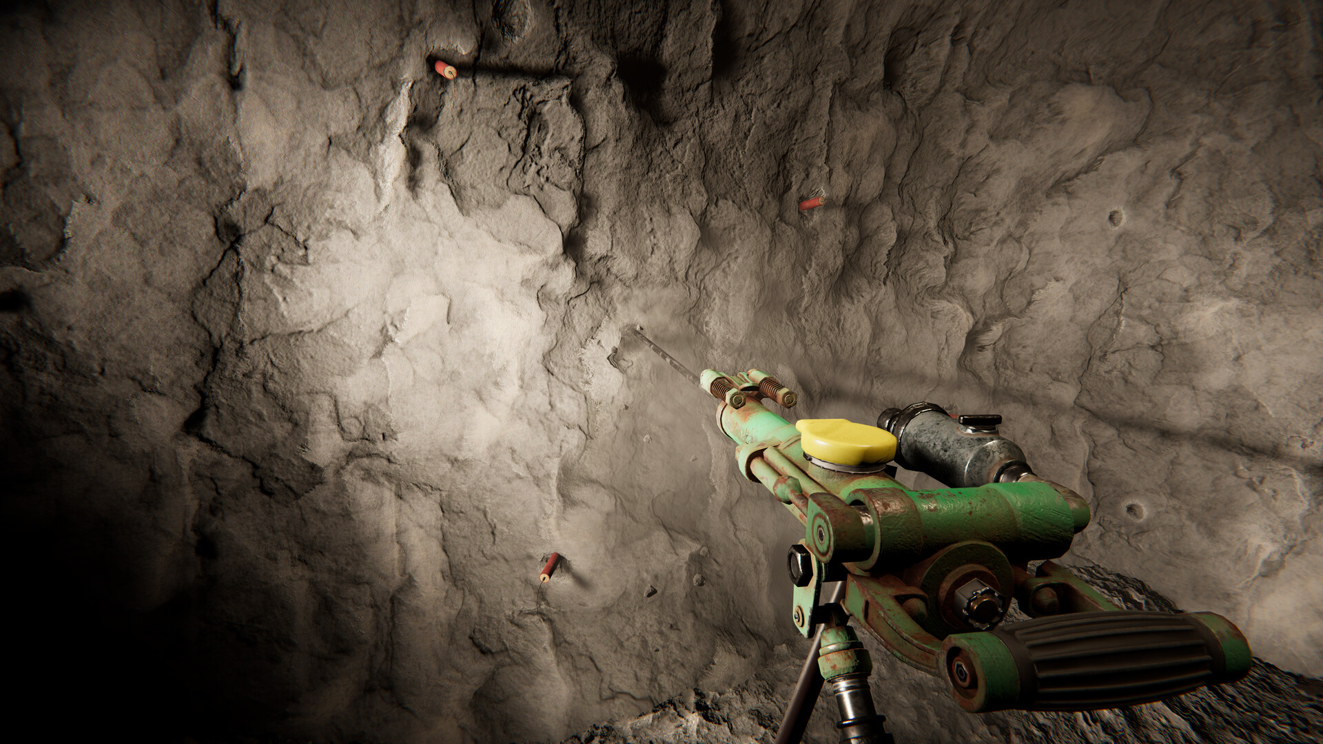 BERGWERK A Mining Sim 経営管理画面