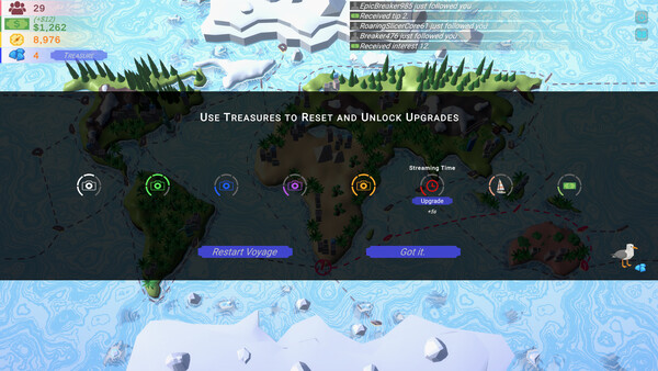 Screenshot of Idle Sailor