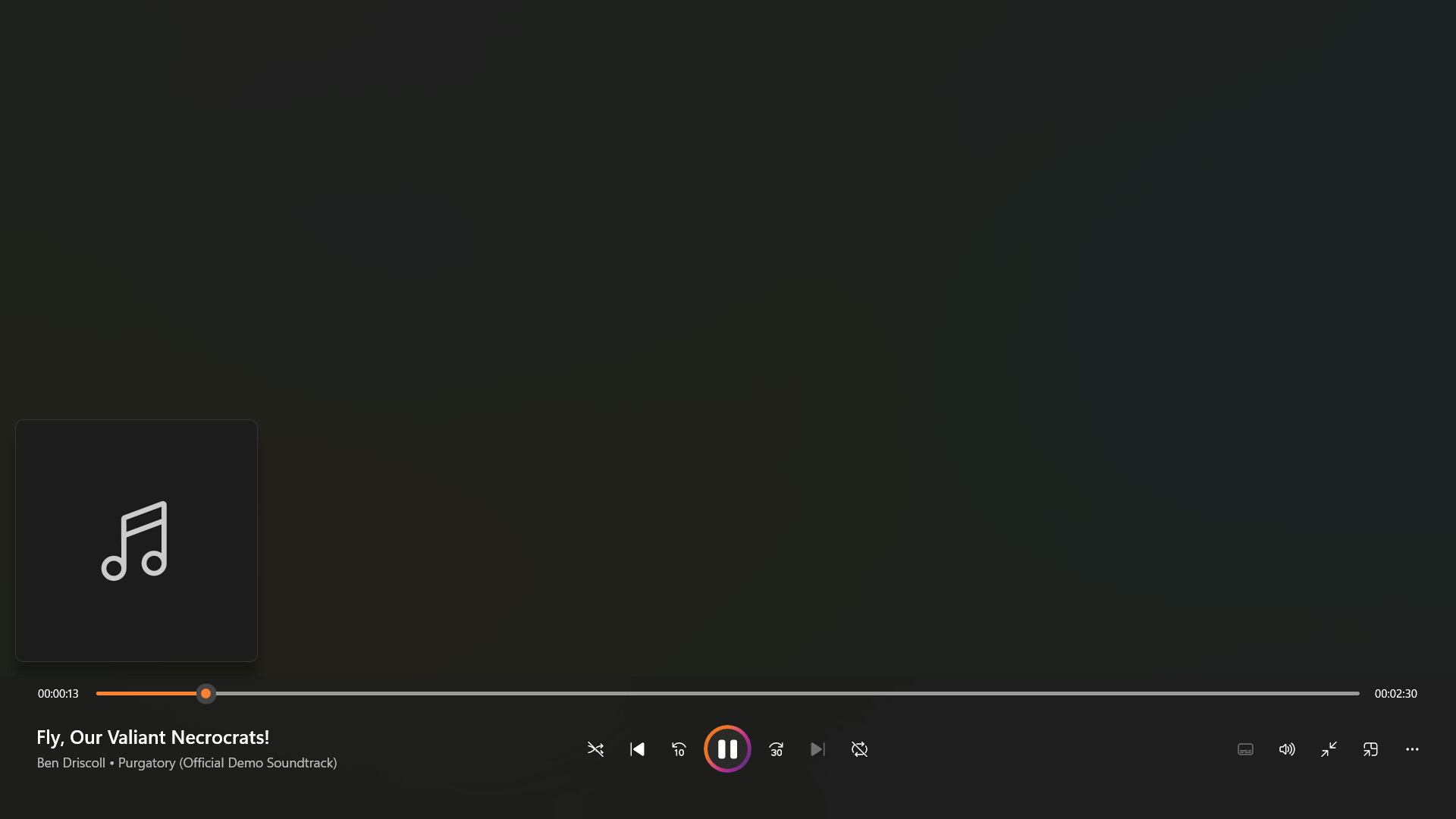 Purgatory Soundtrack Featured Screenshot #1