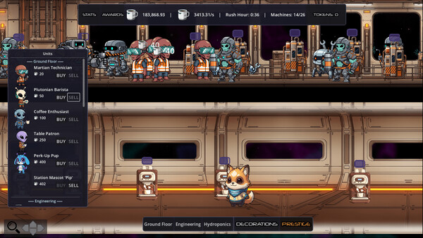 Starbrew Station - Station Mascot 'Pip' Unit screenshot 1