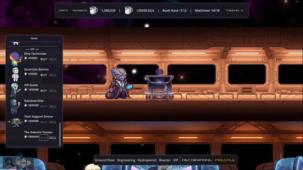 Starbrew Station - The Galactic Tycoon Unit screenshot 1