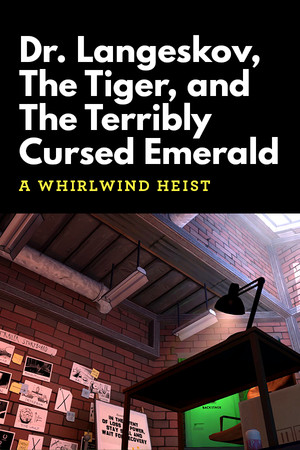 Cover art of Dr. Langeskov, The Tiger, and The Terribly Cursed Emerald: A Whirlwind Heist