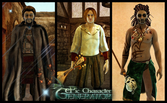 ePic Character Generator - Season #1: Human Male