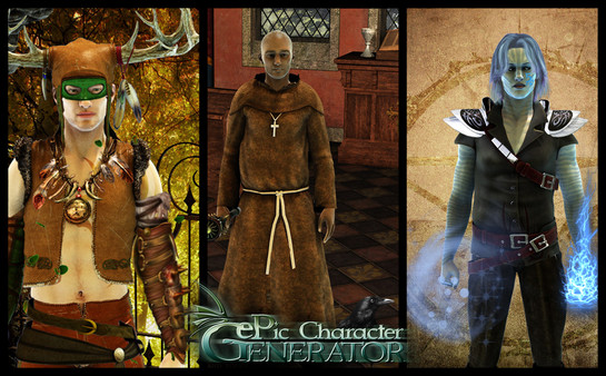 ePic Character Generator - Season #1: Human Male