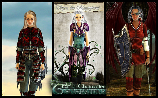 ePic Character Generator - Season #1: Elf Female