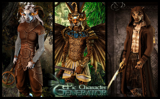 ePic Character Generator - Season #1: Anthro Male