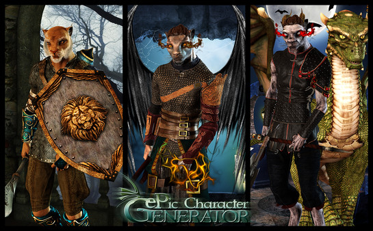 ePic Character Generator - Season #1: Anthro Male