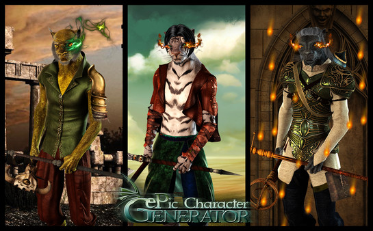ePic Character Generator - Season #1: Anthro Male