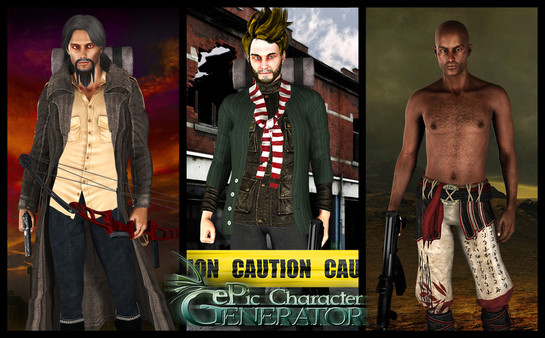 ePic Character Generator - Season #1: Modern Male