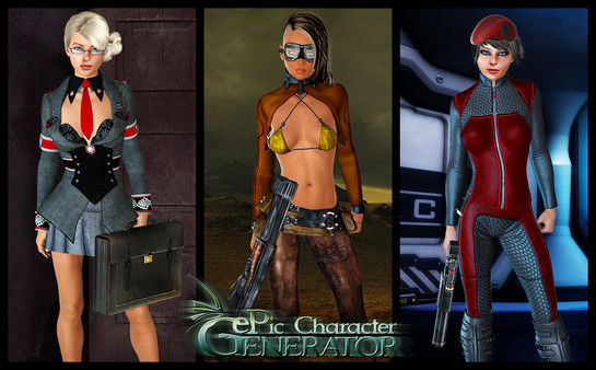 ePic Character Generator - Season #1: Modern Female