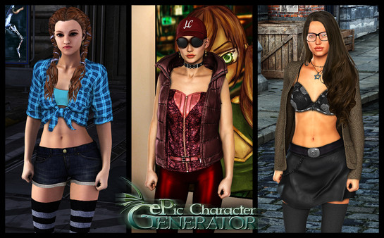 ePic Character Generator - Season #2: Female Modern #1