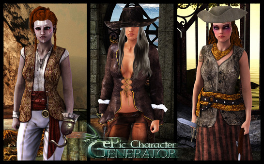 ePic Character Generator - Season #2: Female Pirate