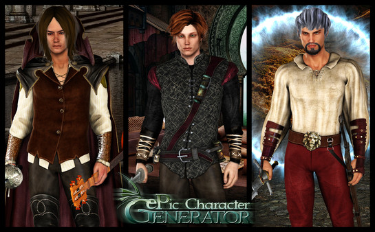 ePic Character Generator - Season #2: Male Adventurer