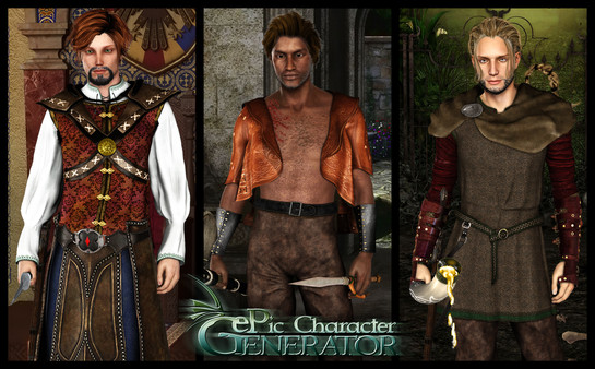 ePic Character Generator - Season #2: Male Adventurer
