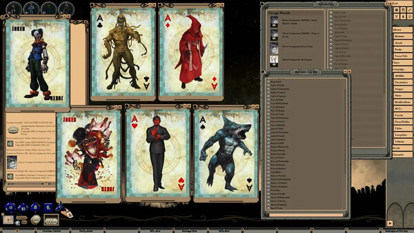 Fantasy Grounds - Savage Worlds - Horror Companion Action Deck