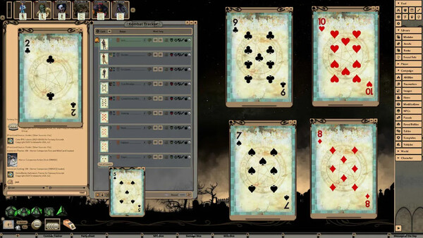 Fantasy Grounds - Savage Worlds - Horror Companion Action Deck