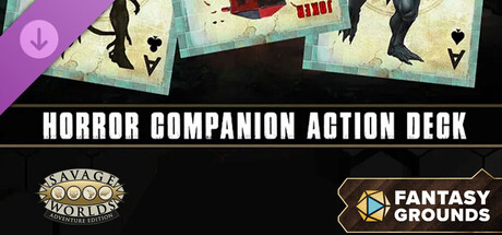 Fantasy Grounds - Savage Worlds - Horror Companion Action Deck Header Image