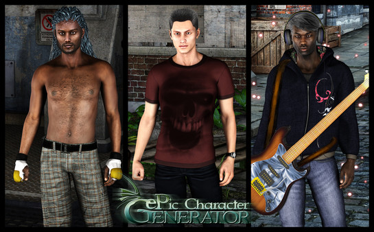 ePic Character Generator - Season #2: Male Modern
