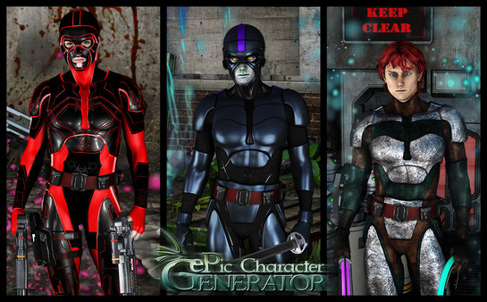 ePic Character Generator - Season #2: Male Superhero