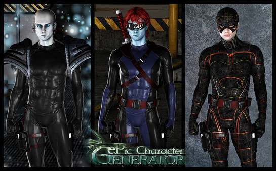 ePic Character Generator - Season #2: Male Superhero