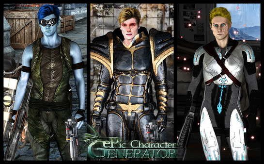 ePic Character Generator - Season #2: Male Superhero