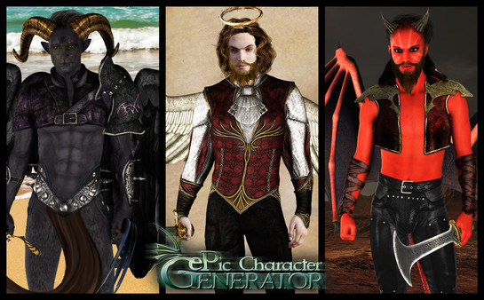 ePic Character Generator - Season #2: Male Supernatural