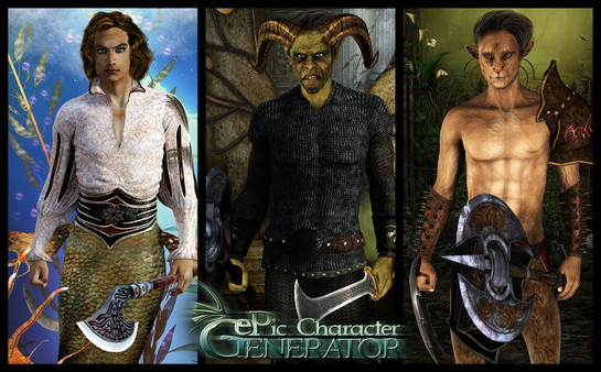 ePic Character Generator - Season #2: Male Supernatural
