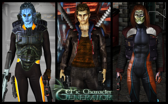 ePic Character Generator - Season #2: Male Sci-fi