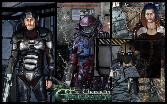 ePic Character Generator - Season #2: Male Sci-fi