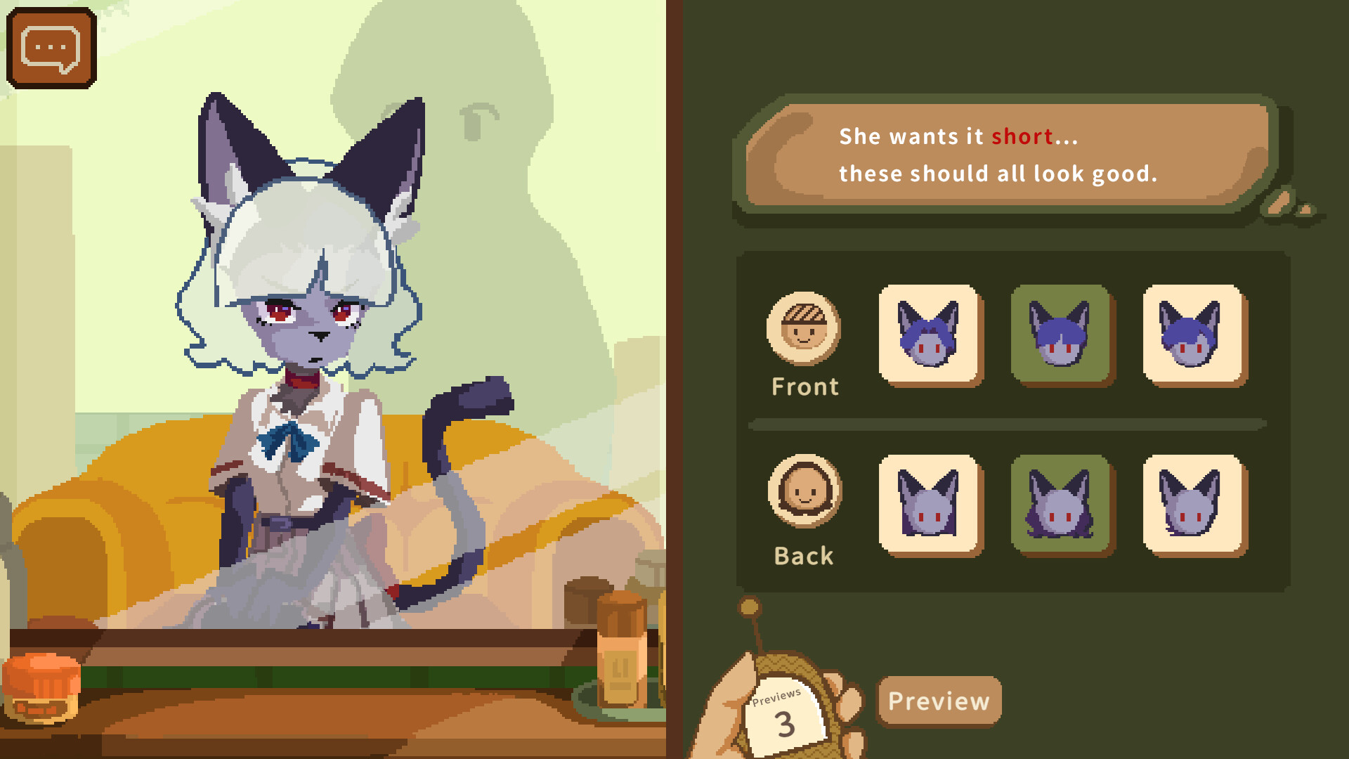 Beastfolk Barber screenshot #4