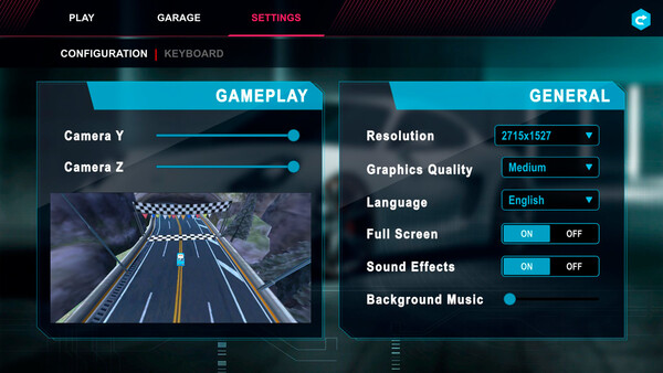 Screenshot of Nitro Pulse gameplay showing in-action mechanics