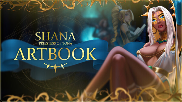 Shana - Priestess of Tona - Digital Artbook