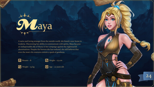 Shana - Priestess of Tona - Digital Artbook