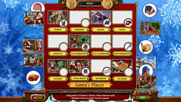 Screenshot of Christmas Wonderland 11: Collector's Edition