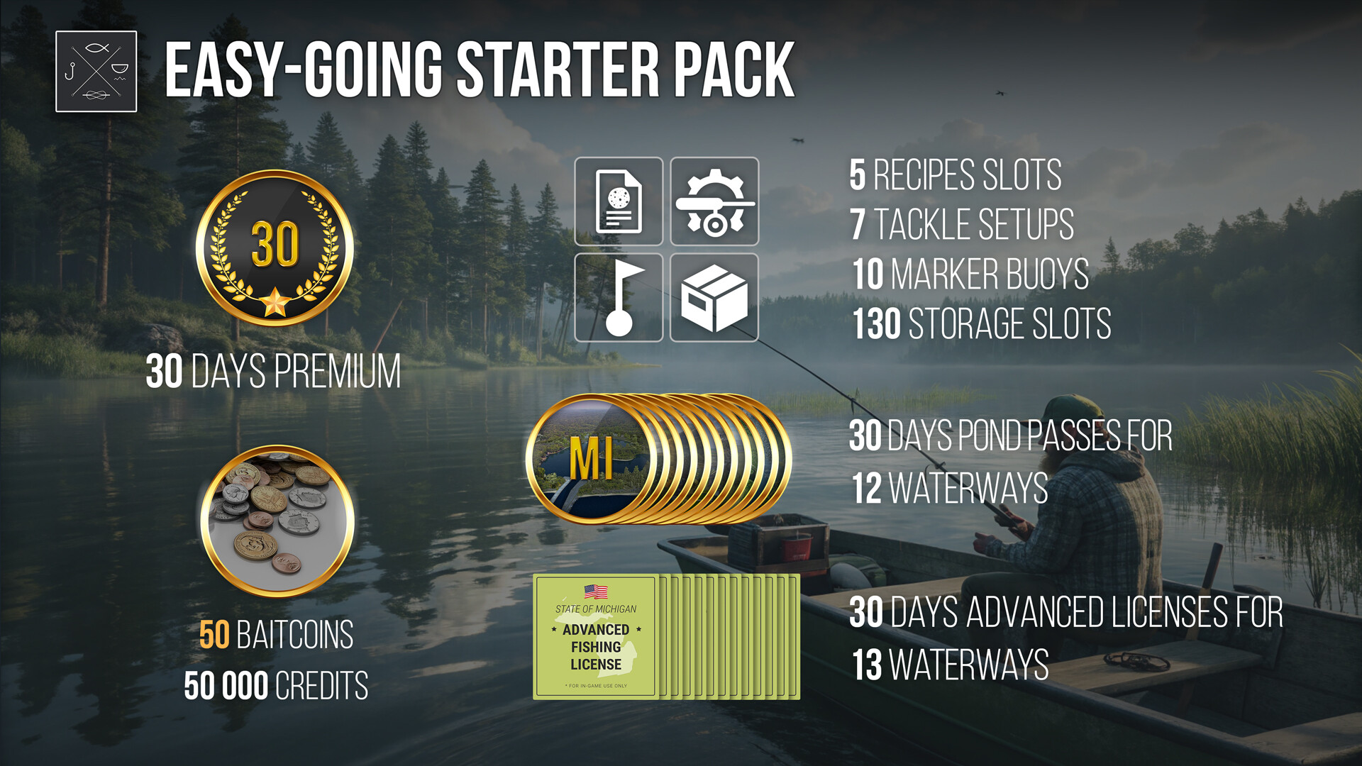 Fishing Planet: Easy Going Starter Pack PC Key Fiyatları