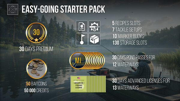 Fishing Planet: Easy Going Starter Pack