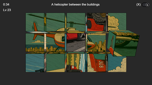 Screenshot of Romcab Puzzle