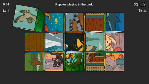 Screenshot of Romcab Puzzle