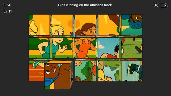 Screenshot of Romcab Puzzle