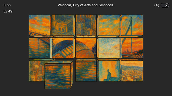 Screenshot of Romcab Puzzle