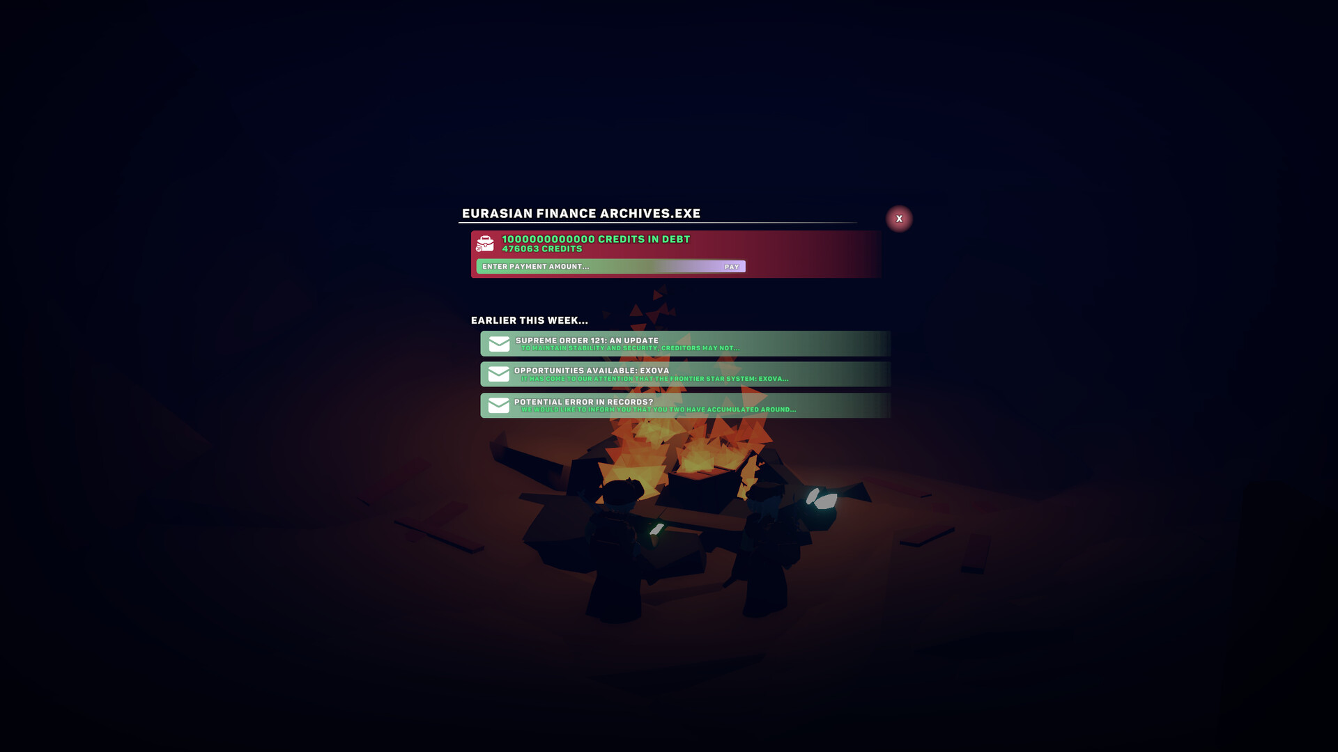 1 Trillion Credits In Debt screenshot #9