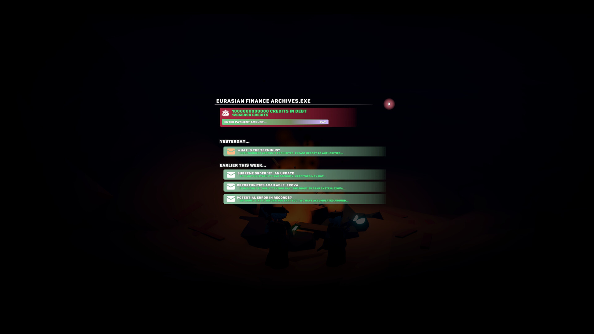 1 Trillion Credits In Debt screenshot 7