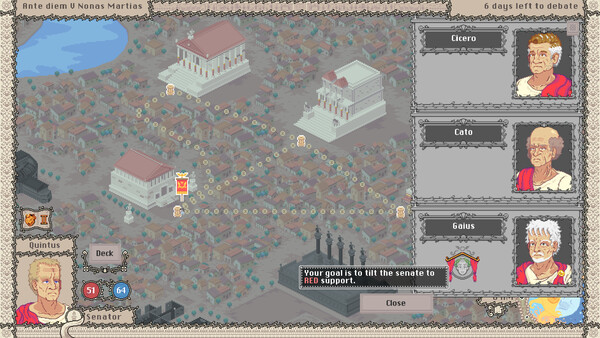 Screenshot 4 of Senatus - final gameplay screenshot