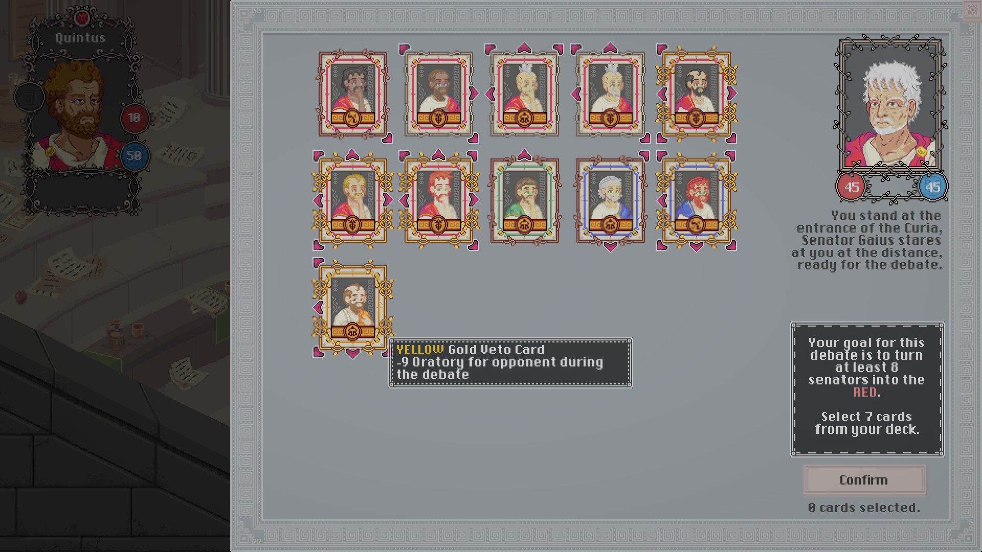 Senatus screenshot #8