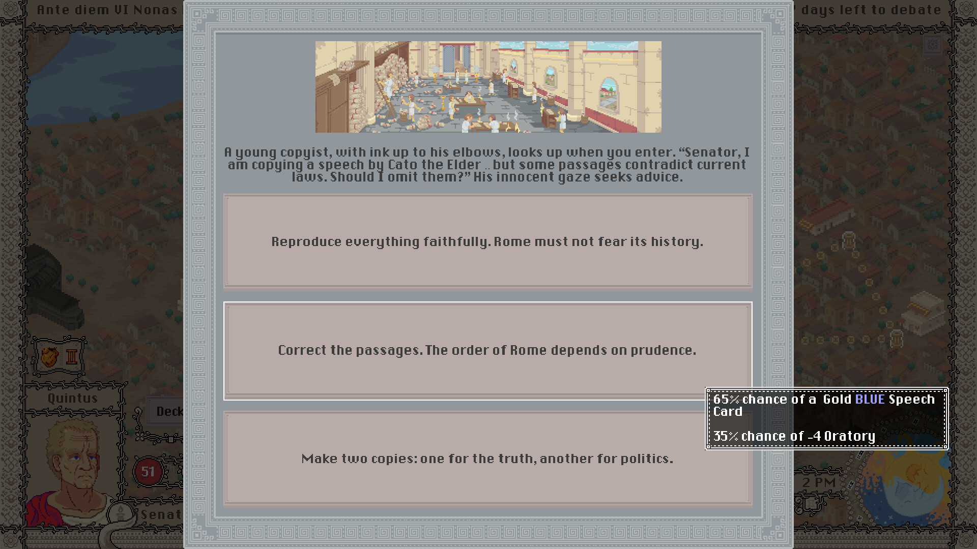 Senatus screenshot #7